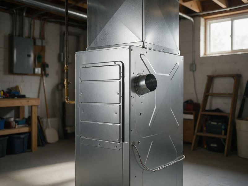 heating and cooling project near Des Moines, IA