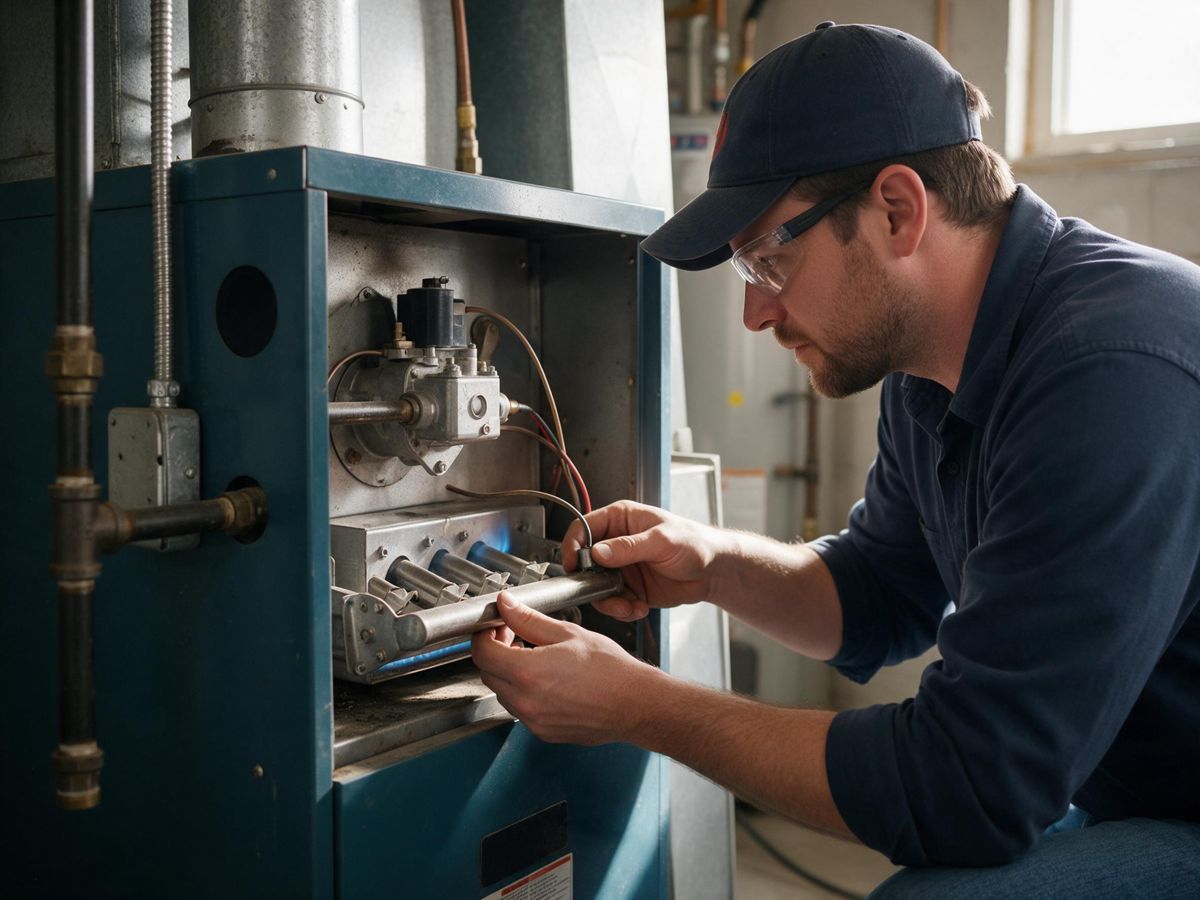 heating and cooling project in Drake, Des Moines