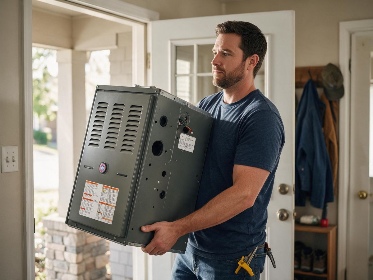 heating and cooling project in Salisbury Oaks, Des Moines